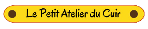 Logo Le Petit Atelier du Cuir, artisan maroquinier à Tuffé Val De La Cheronne